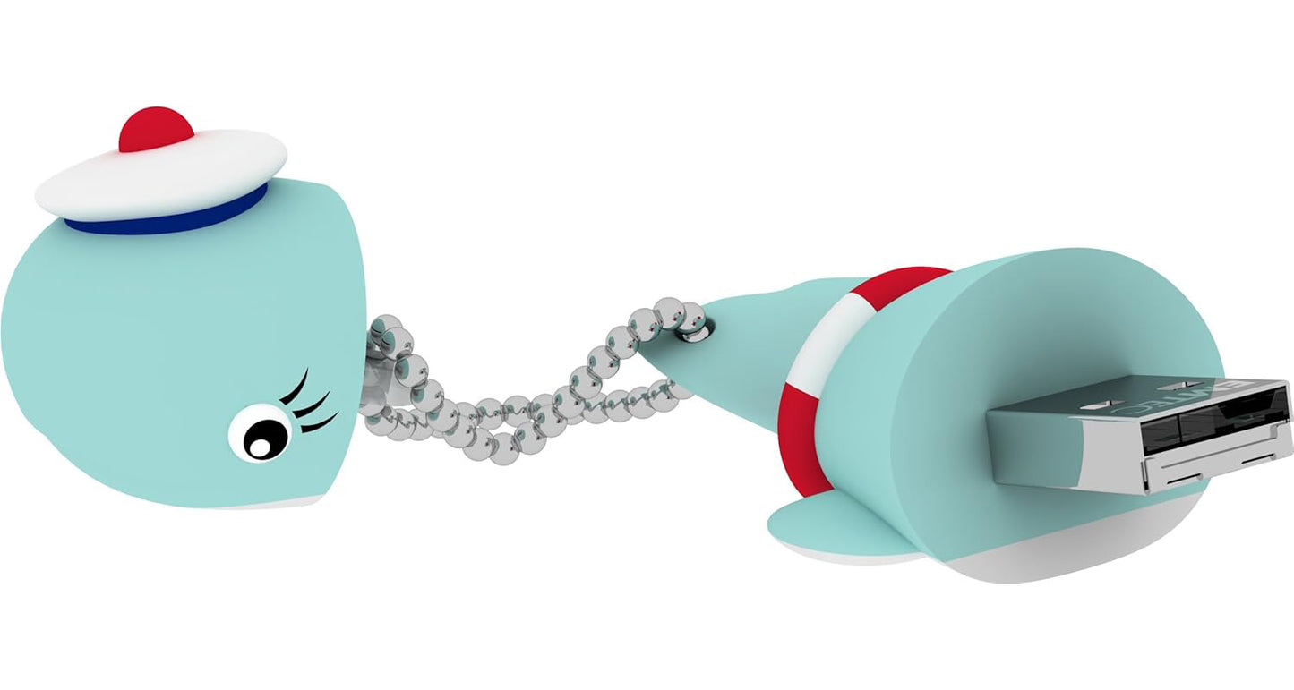 Zunanji pomnilnik USB-A Emtec M337 Whale, 16Gb ECMMD16GM337