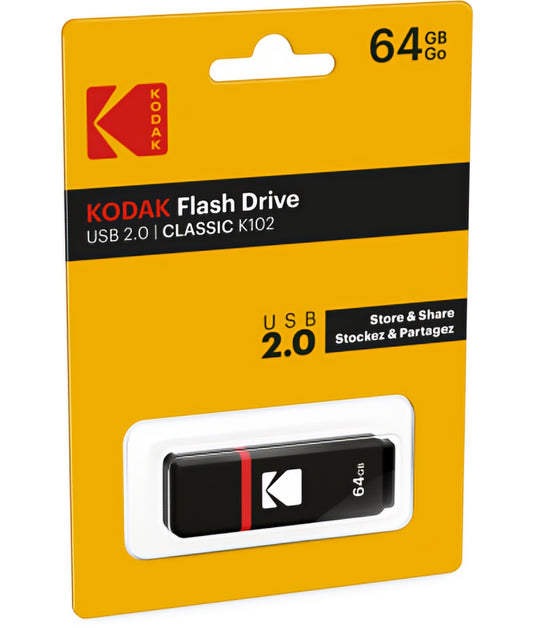Zunanji pomnilnik USB-A Kodak K102, 64Gb EKMMD64GK102