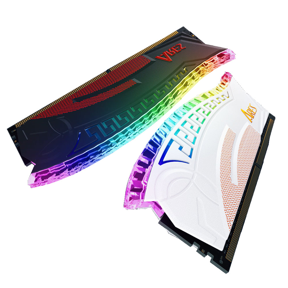 Pomnilnik RAM Dato Ares Armor, DDR4, RGB, 2 x 8GB, 3600Mhz, CL18, Črn AMRGB8GX216G36K