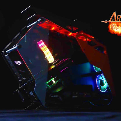 RAM Dato Ares Armor, DDR4, RGB, 8GB, 3200Mhz, CL16, črna