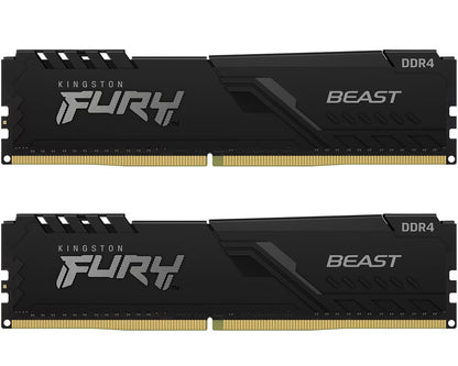 Pomnilnik RAM Kingston Fury Beast, DDR4, 2 x 16GB, 3200MHz KF432C16BBK2/32