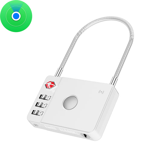 MiLi SmartTag MiLock Prtljaga za iOS serijo, bela HD-P16-L