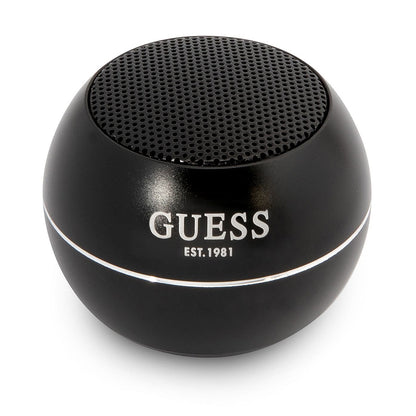 Prenosni Bluetooth zvočnik Guess, 3W, črn
