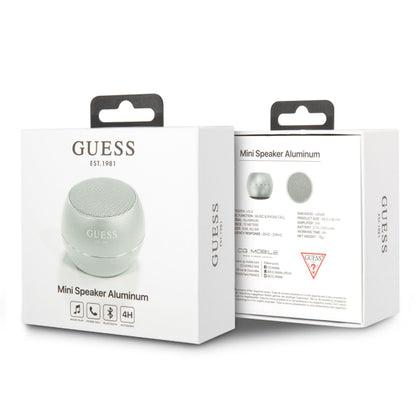 Prenosni Bluetooth zvočnik Guess, 3W, Srebrn