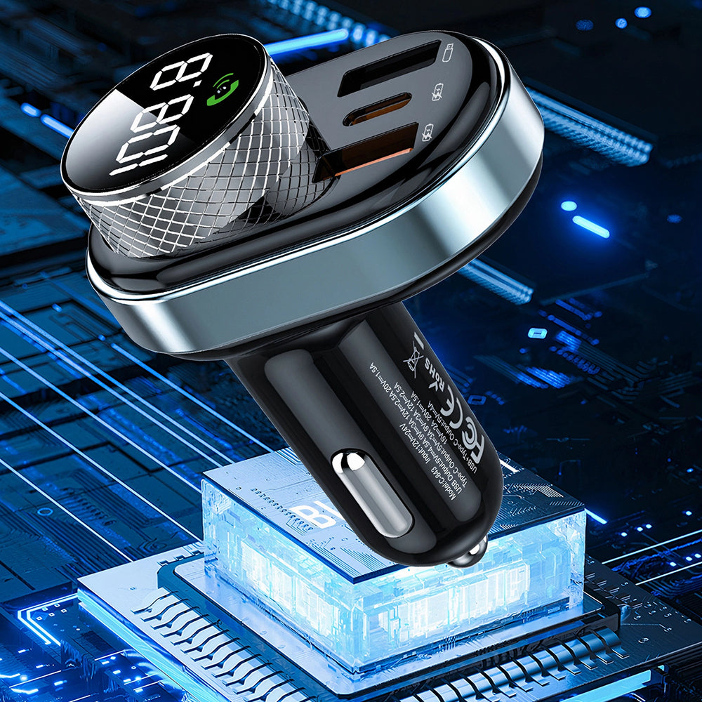 FM modulator Bluetooth Proove, 2 x USB-A - 1 x USB-C - 1 x microSD FMSL30110001