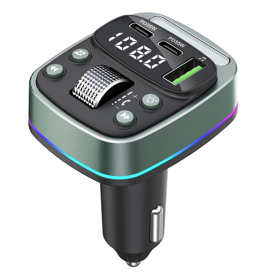 FM Bluetooth modulator Techsuit EchoDrive, 1 x USB-A - 2 x USB-C
