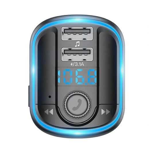 FM modulator Bluetooth Yesido Y44, 2 x USB-A - 1 x microSD