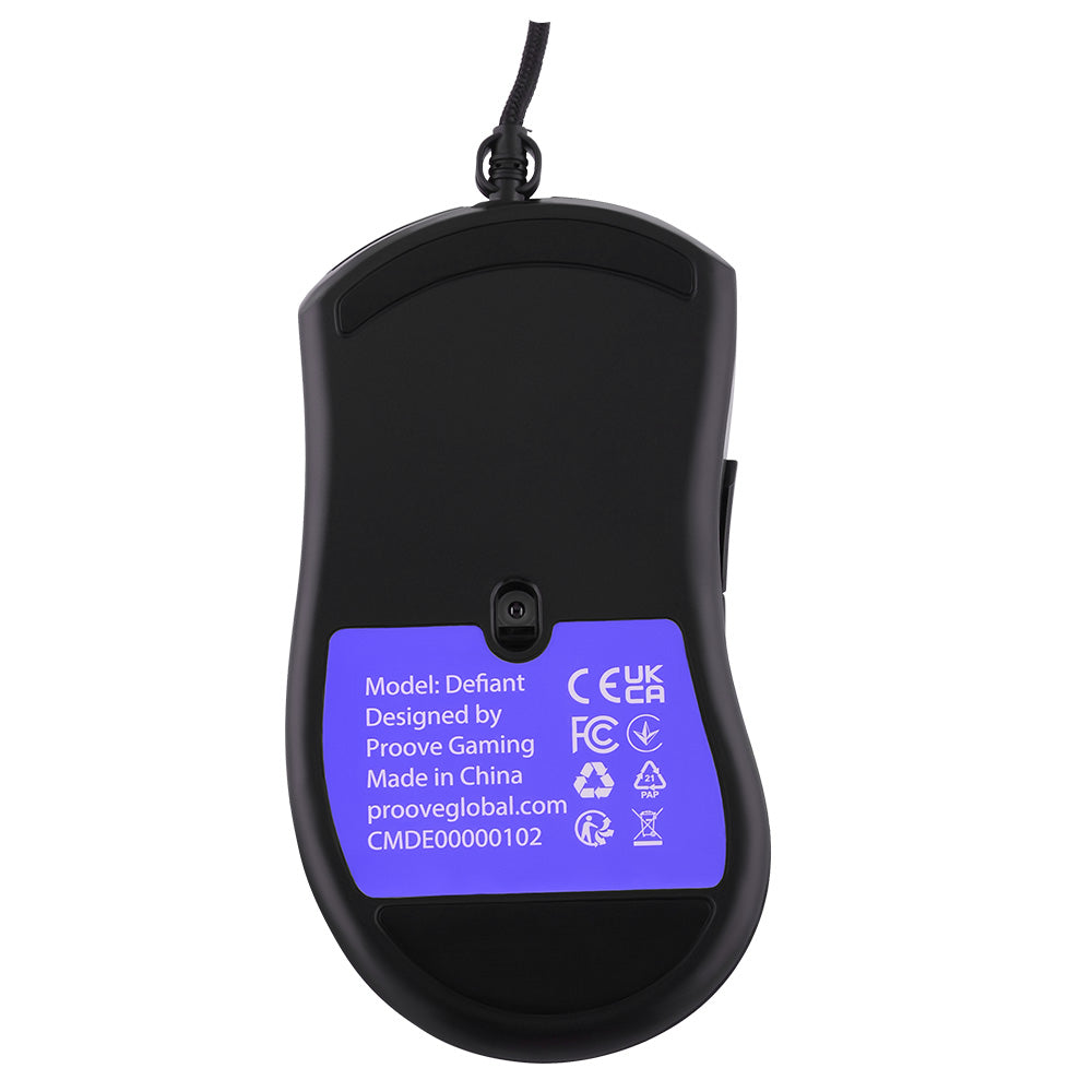 Gaming miška Wired USB Proove Defiant, RGB, 7200DPI, Črna CMDE00000102