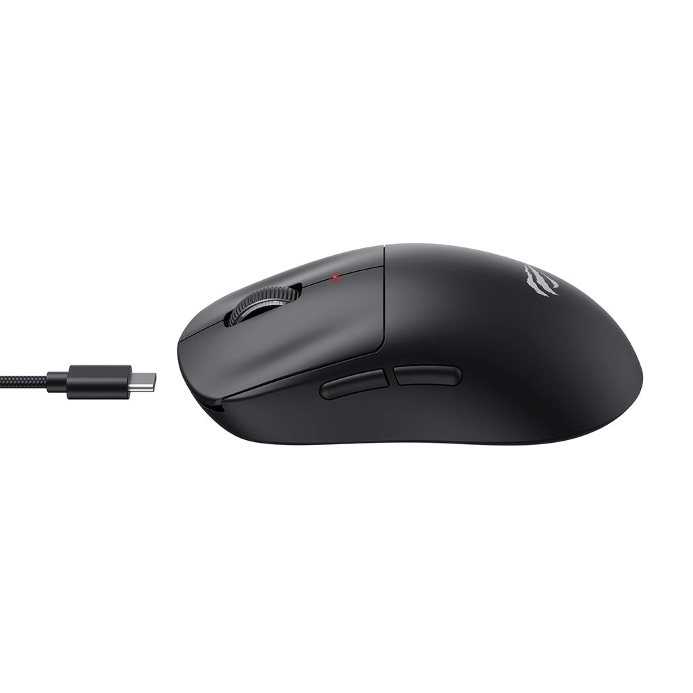 Brezžična igralna miška HAVIT MS970WB Pro, 800DPI - 12000DPI, BT / Wi-Fi / Žična, Črna
