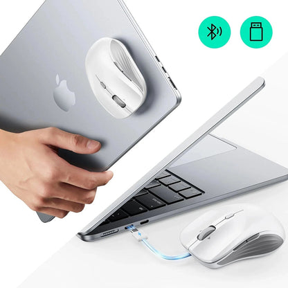 Brezžična miška ESR MagMouse, 800DPI - 4800DPI, Bela