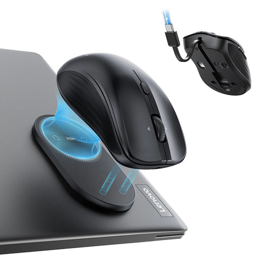 Brezžična miška ESR MagMouse, 800DPI - 4800DPI, BT / Wi-Fi, črna