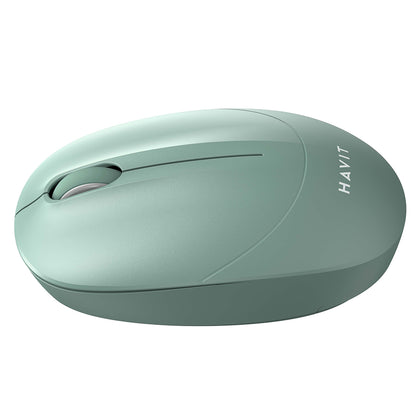 Wireless Mouse HAVIT MS54GT, 1600DPI, Green