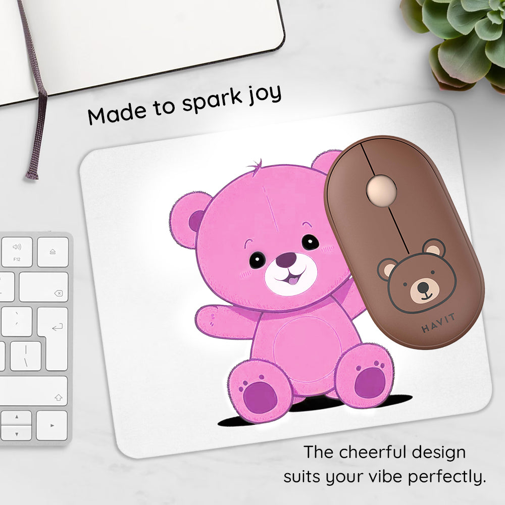 Brezžična miška HAVIT MS75GT Pro, 1600DPI, rjava