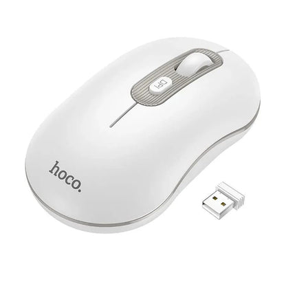 Brezžična miška HOCO GM21, 1600DPI, Bela