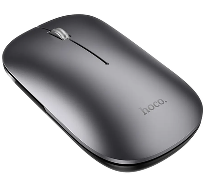 Brezžična miška HOCO GM43, 1600DPI, BT / Wi-Fi, Siva