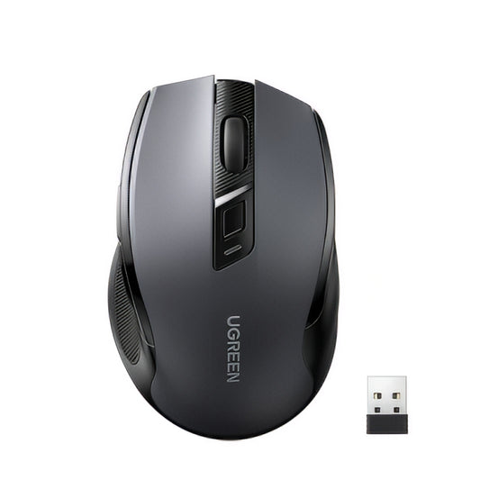 Brezžična miška UGREEN MU006 (90855), 4000DPI, BT / Wi-Fi, Siva