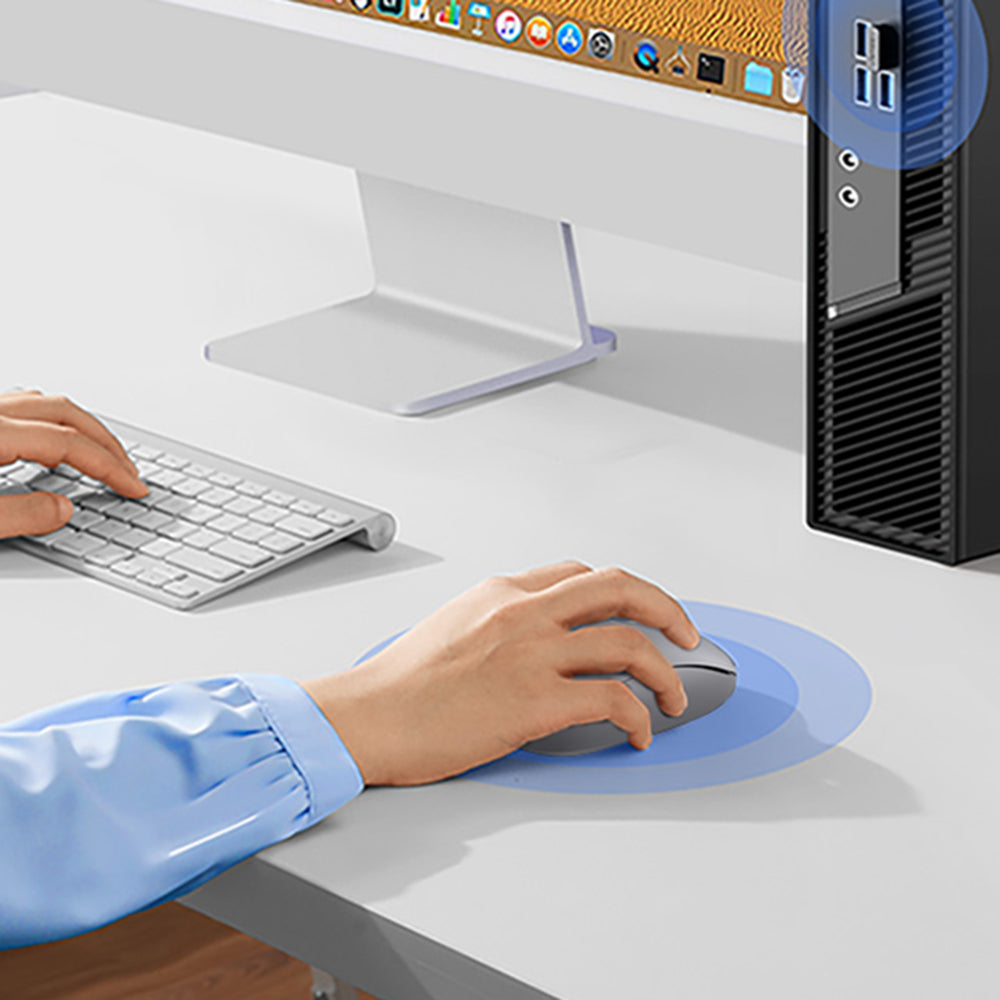 Brezžična miška UGREEN MU105, 2400DPI, Siva