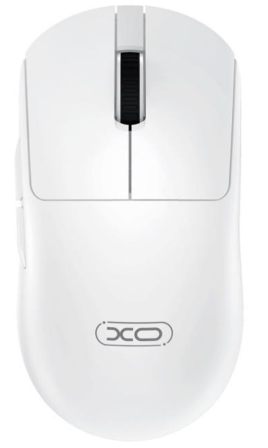 Brezžična miška XO Design M15, 1600DPI, BT / Wi-Fi, bela
