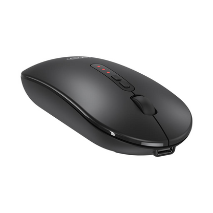 Brezžična miška XO Design M13 Silent Tri-mode, 1600DPI, BT / Wi-Fi, Črna
