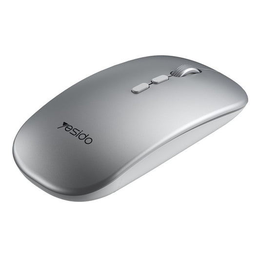 Brezžična miška Yesido KB15, 800DPI - 1600DPI, Srebrna