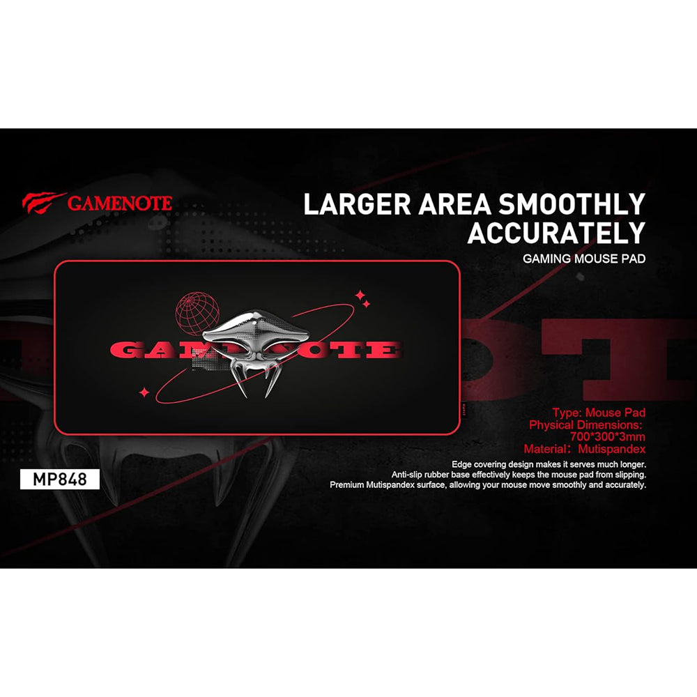 Igralna podloga za miško HAVIT MP848, črna