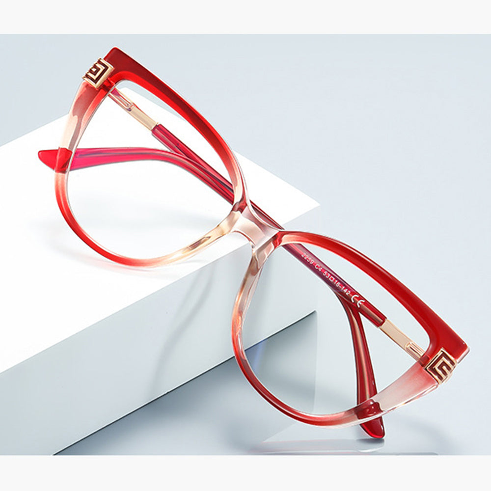 Očala za računalnik za ženske Techsuit 2259, proti modri svetlobi, rdeča