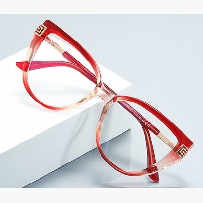 Očala za računalnik za ženske Techsuit 2259, proti modri svetlobi, rdeča