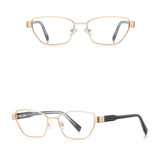 Očala za računalnik Techsuit 3162 za dame, proti modri svetlobi, zlate