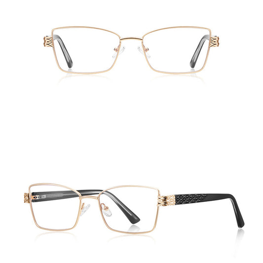 Očala za računalnik za ženske Techsuit 3171, proti modri svetlobi, črno zlati