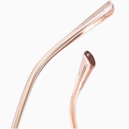 Očala za računalnik za ženske Techsuit 82290, proti modri svetlobi, zlato-roza