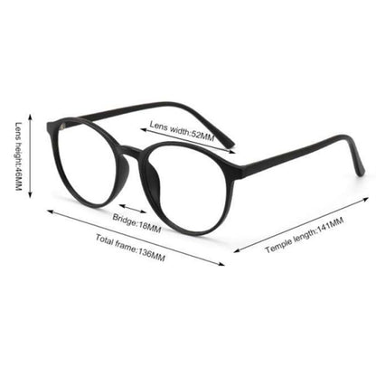 Ženske računalniške očala Techsuit F8551-C3, proti modri svetlobi, rjava