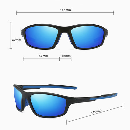 Unisex kolesarska očala Techsuit 3047, UV zaščita, črna prozorna