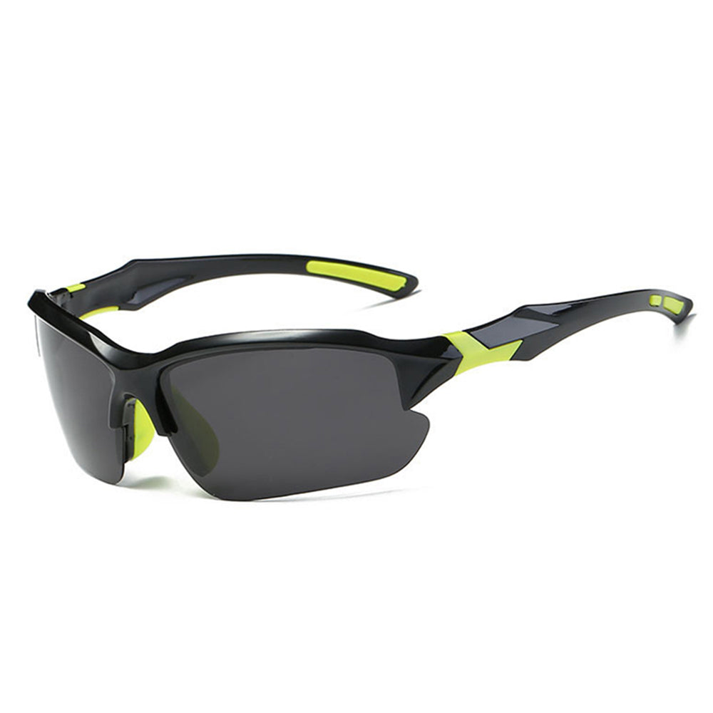 Unisex kolesarska očala Techsuit 9301, UV zaščita, črno zelena