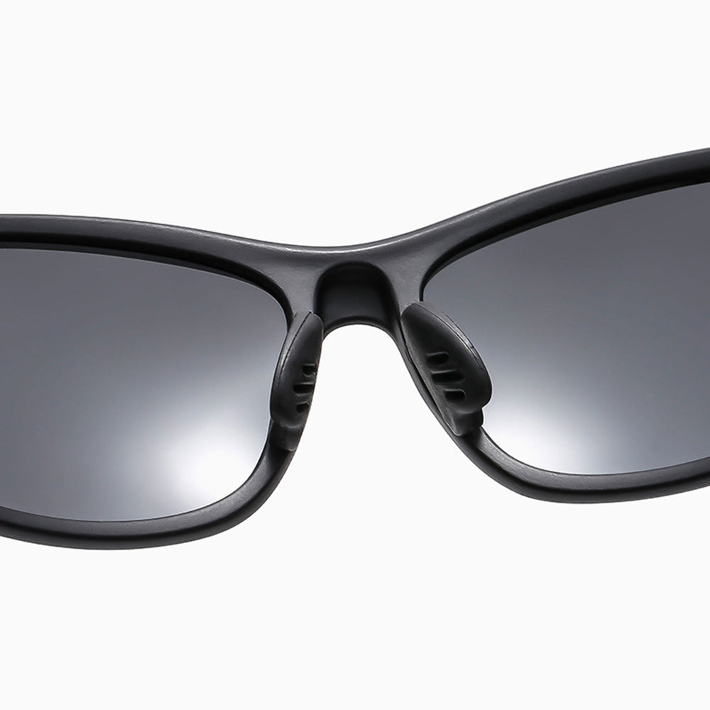 Unisex kolesarska očala Techsuit 9309, polarizirana, črno-rjava