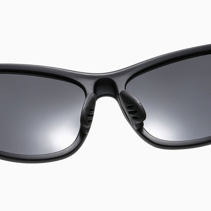 Unisex kolesarska očala Techsuit 9309, polarizirana, črno-rjava