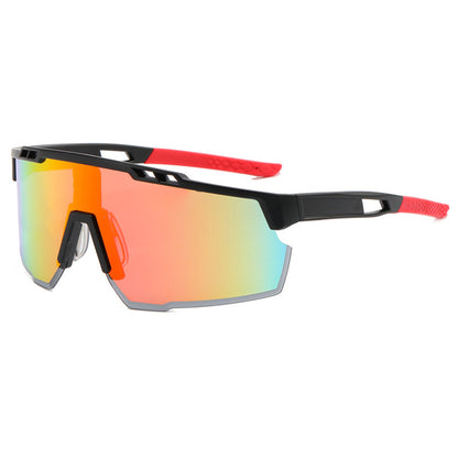Unisex Techsuit 9963 Cycling Glasses, Black Orange