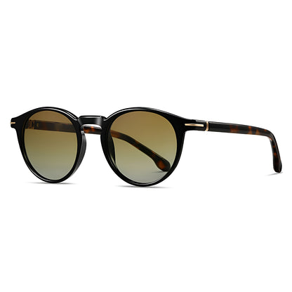 Men's Techsuit 31235 Sunglasses, Polarized, Black Yellow
