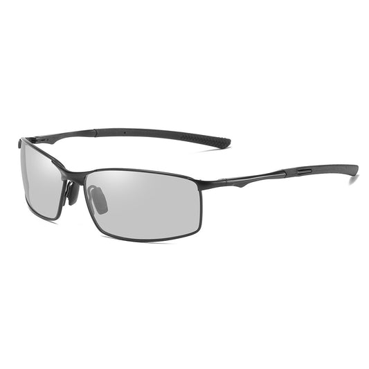 Moška sončna očala Techsuit 559, polarizirana, UV zaščita, črna prosojna