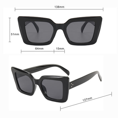 Ženske sončna očala Techsuit 5277, črno rjava