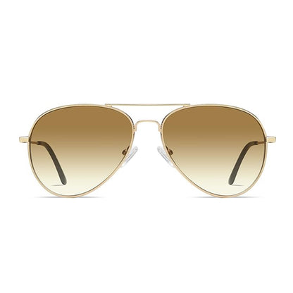 Unisex Techsuit 3025 Sunglasses, UV Protection, Gold Brown