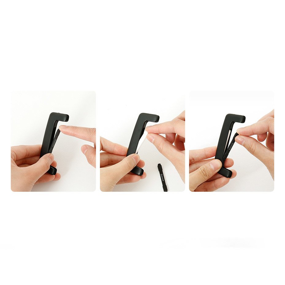 Avtomobilski osvežilec Baseus Paddle Ultrathin, Črn SUXUN-BP01