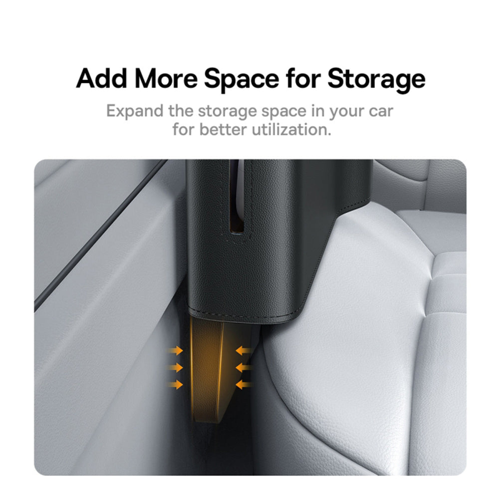 Organizator Auto Baseus OrganizeFun pentru spatiu dintre consola si scaun, Negru C20256502111-00