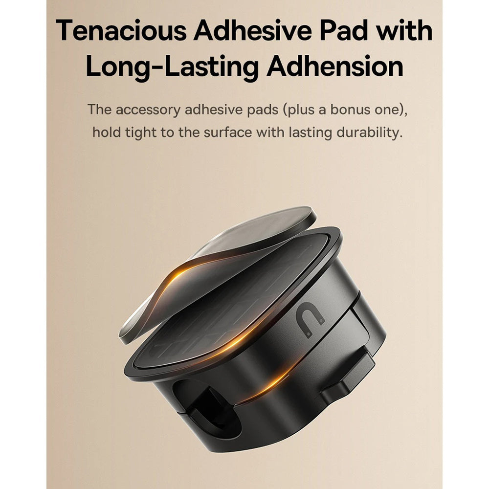 Organizator kablov Baseus Lite Magnetic, Set 3 kosi, Črna B01331106111-00