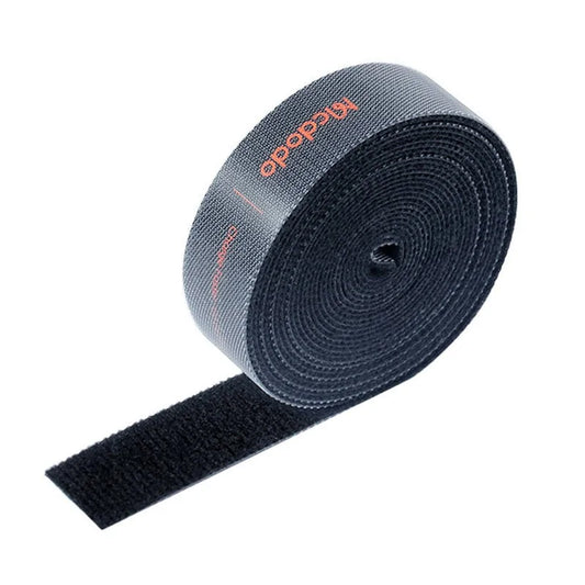 Organizator kablov McDodo VS-0961 Belt, Velcro, 3m, črn