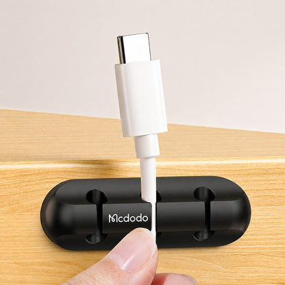 McDodo WF-5960 Cable Organizer, Set of 2, Black