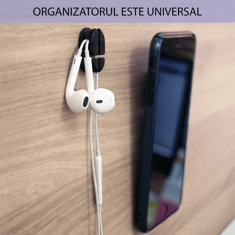 Organizator kablov Ringke, Set 6 kosov, Črn