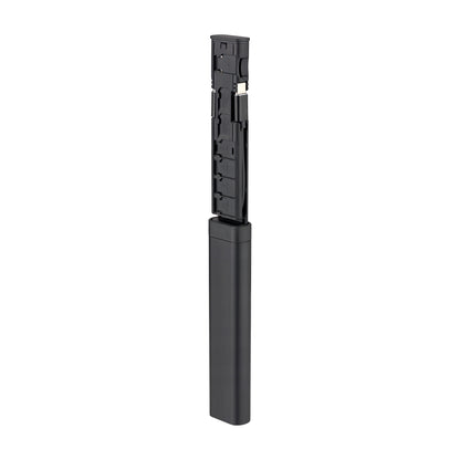 Organizator z dodatki / Bralnik kartic Qualo QZS-P-01, črn