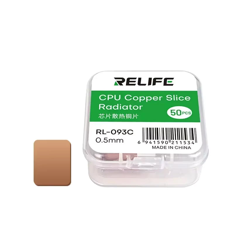 Termovodljiva blazinica Relife RL-093C, 0,5 mm, Set 50 kosov