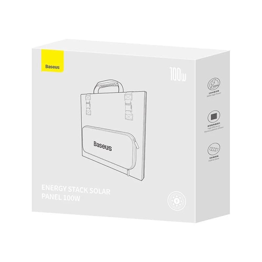 Fotovoltaični solarni panel Baseus, 100W, 1,58m x 0,39m, zelen CCNL050006