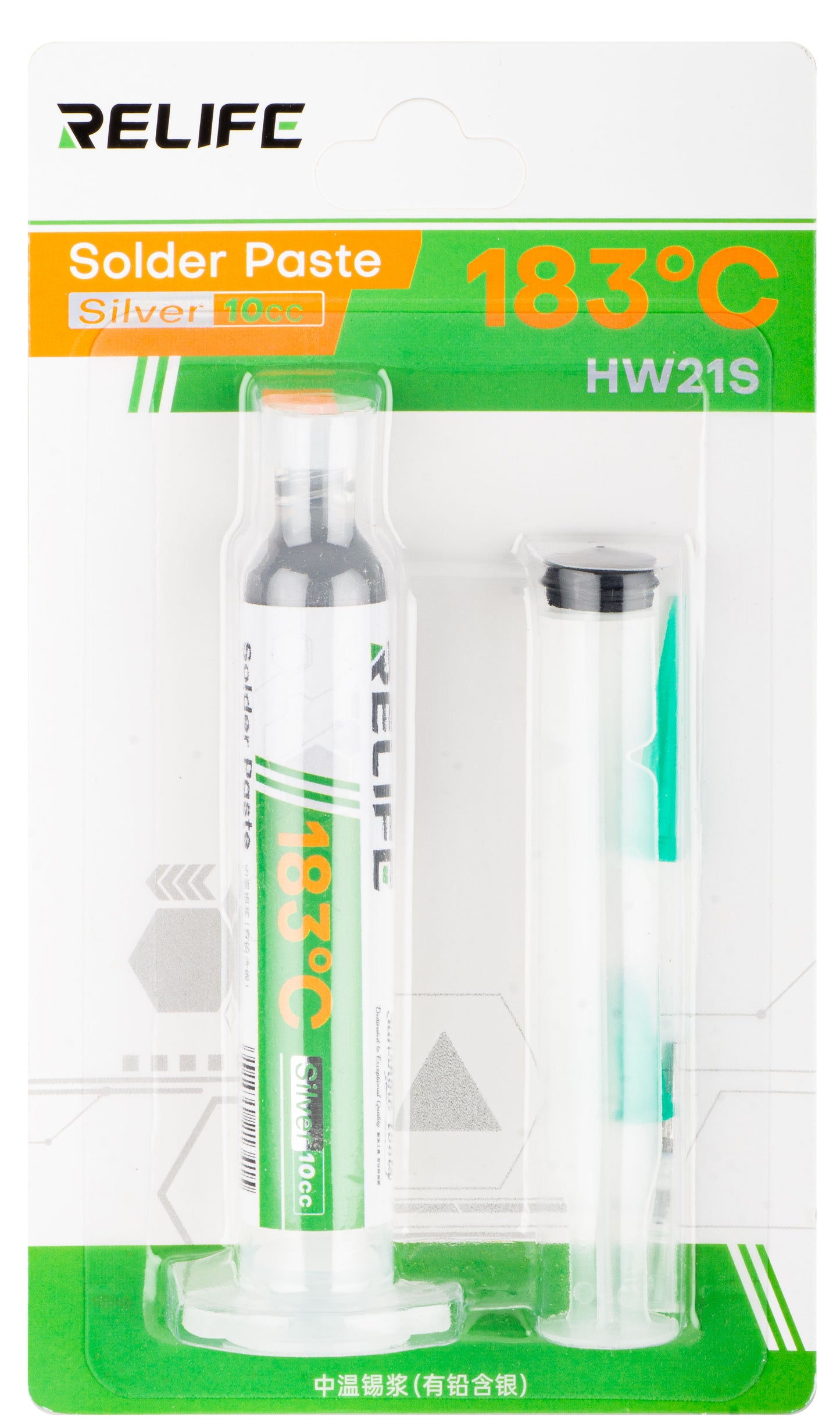 Pasta Fludor Relife HW21S, tip brizgalke, tališče 183 stopinj